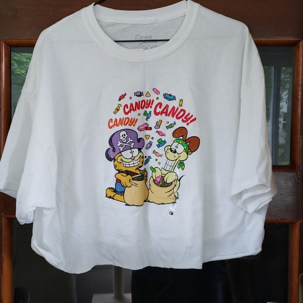 Garfield crop top